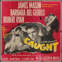 4k0422 CAUGHT 6sh 1949 Max Ophuls, James Mason in 1st U.S. film, Barbara Bel Geddes & Robert Ryan