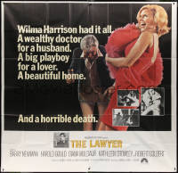 4k0432 LAWYER int'l 6sh 1970 Barry Newman as Petrocelli, super sexy Mary Wilcox had it all!