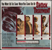 4k0450 SHOCK TREATMENT 6sh 1964 you actually see a man subjected to electroshock treatments!