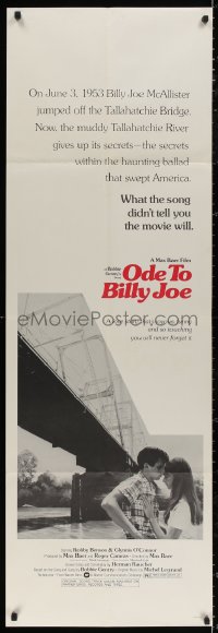 4k0027 ODE TO BILLY JOE door panel 1976 on June 3, 1953 he jumped off the Tallahatchie Bridge!
