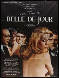 4k0813 BELLE DE JOUR French 1p R1970s Luis Bunuel, art of sexy Catherine Deneuve d'apres Ferracci!