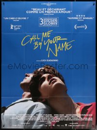 4k0843 CALL ME BY YOUR NAME French 1p 2018 Hammer, Chalamet, gay homosexual romantic melodrama!