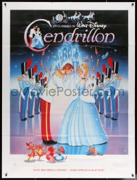 4k0855 CINDERELLA French 1p R1980s Walt Disney classic romantic musical fantasy cartoon!