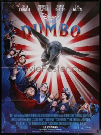 4k0910 DUMBO advance French 1p 2019 Tim Burton Disney live action adaptation of the classic movie!