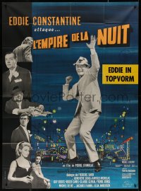 4k0914 EMPIRE OF NIGHT French 1p 1962 Pierre Grimblat's L'empire de la nuit, Eddie Constantine!