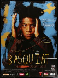 4k1035 JEAN-MICHEL BASQUIAT: THE RADIANT CHILD French 1p 2010 great c/u of the famous artist!