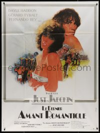 4k1059 LAST ROMANTIC LOVER French 1p 1978 great montage art by Yves Thos & Rene Ferracci!