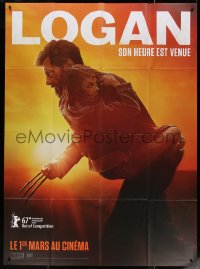 4k1080 LOGAN teaser French 1p 2017 Jackman in the title role as Wolverine holding Dafne Keen!