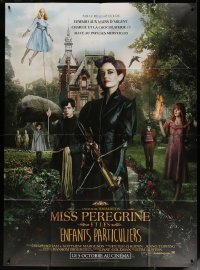 4k1119 MISS PEREGRINE'S HOME FOR PECULIAR CHILDREN advance French 1p 1916 Tim Burton, Eva Green!