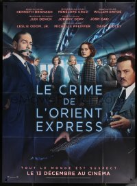 4k1132 MURDER ON THE ORIENT EXPRESS teaser French 1p 2017 Branagh, Depp & top cast, Agatha Christie!