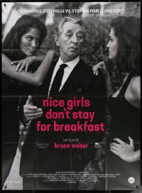 4k1141 NICE GIRLS DON'T STAY FOR BREAKFAST French 1p 2019 Robert Mitchum with two sexy women!