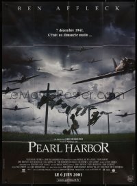 4k1173 PEARL HARBOR advance French 1p 2001 cool different image of World War II fighter planes!