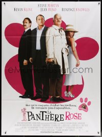 4k1179 PINK PANTHER French 1p 2006 Kevin Kline, Jean Reno, Steve Martin as Clouseau, Beyonce!