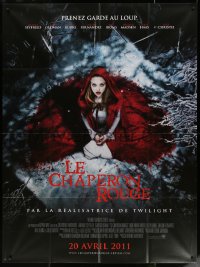 4k1201 RED RIDING HOOD advance French 1p 2011 Amanda Seyfried in a twisted version of the fairy tale!
