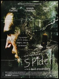 4k1247 SPIDER French 1p 2002 David Cronenberg, Ralph Fiennes, Miranda Richardson, cool web image!