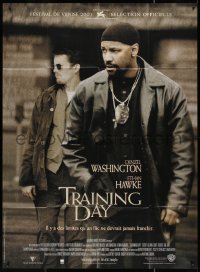 4k1294 TRAINING DAY French 1p 2001 Best Actor Denzel Washington, Ethan Hawke, Antoine Fuqua