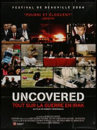 4k1306 UNCOVERED: THE WAR ON IRAQ French 1p 2004 political montage, do you really know the truth?