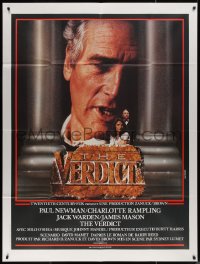 4k1310 VERDICT French 1p 1982 different image of lawyer Paul Newman, written by David Mamet!