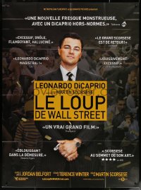 4k1336 WOLF OF WALL STREET French 1p 2013 Martin Scorsese directed, Leonardo DiCaprio!