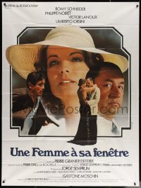 4k1337 WOMAN AT HER WINDOW French 1p 1976 Romy Schneider & Philippe Noiret by Ferracci!