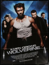 4k1342 X-MEN ORIGINS: WOLVERINE French 1p 2009 Hugh Jackman, Liev Schreiber, Marvel Comics!