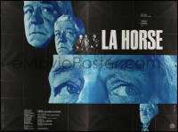 4k0714 LA HORSE French 4p 1970 great montage of Jean Gabin by Charles Rau, The Violent People!