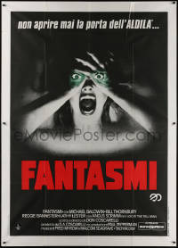 4k0476 PHANTASM Italian 2p 1979 great c/u of screaming naked woman with eyes visible through hands!
