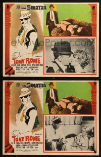 4k0097 TONY ROME 6 Mexican LCs 1968 Miami detective Frank Sinatra, Jill St. John, Sue Lyon