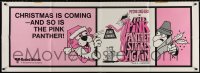 4k0406 PINK PANTHER STRIKES AGAIN paper banner 1976 Peter Sellers as Clouseau, Geoffrey cartoon art!