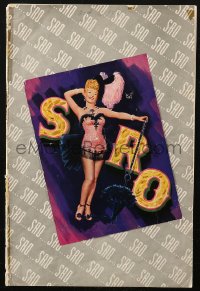4k0068 SWEET ROSIE O'GRADY pressbook 1943 great tipped-in color art of sexy Betty Grable, rare!