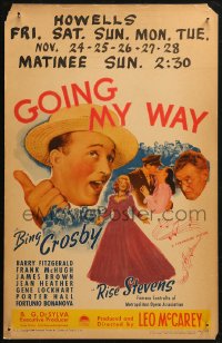 4k0290 GOING MY WAY WC 1944 Bing Crosby, Rise Stevens & Barry Fitzgerald in Leo McCarey's classic!