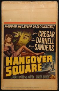 4k0294 HANGOVER SQUARE WC 1945 art of sexy Linda Darnell, Sanders, horror was never so fascinating!