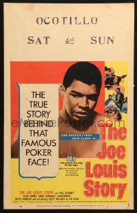 4k0308 JOE LOUIS STORY WC 1953 four great images art of the black heavyweight champion boxer, rare!