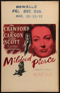 4k0340 MILDRED PIERCE WC 1945 James M. Cain, Joan Crawford in love triangle with her daughter!