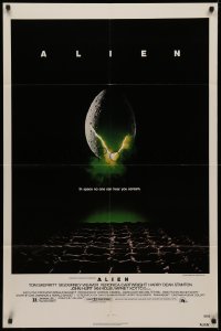 4m0603 ALIEN NSS style 1sh 1979 Ridley Scott outer space sci-fi monster classic, cool egg image!