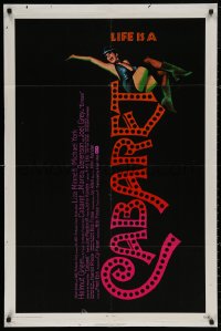 4m0699 CABARET 1sh 1972 Liza Minnelli in Nazi Germany, directed by Bob Fosse, Joseph Caroff art!