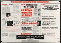 4m0156 CLOSE ENCOUNTERS OF THE THIRD KIND German 33x47 1977 Steven Spielberg sci-fi classic, Dreyfuss!