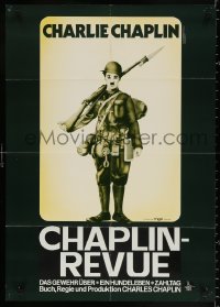 4m0174 CHARLIE'S LACHREVUE German 1978 Shoulder Arms, A Dog's Life, Pay Day, Chaplin in uniform!