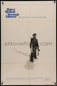 4m0960 JEREMIAH JOHNSON style C 1sh 1972 Robert Redford, directed by Sydney Pollack!