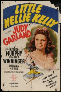 4m1000 LITTLE NELLIE KELLY style C 1sh 1940 Judy Garland, George Cohan's great Broadway show!