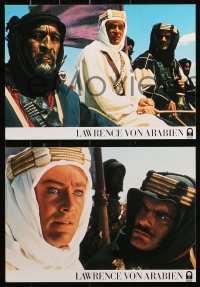 4m0122 LAWRENCE OF ARABIA 6 German LCs R1989 David Lean classic starring Peter O'Toole!