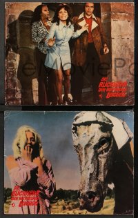 4m0109 RETURN OF THE EVIL DEAD 8 German LCs 1973 El Ataque de los Muertos sin Ojos, different!