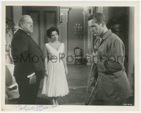 4p0345 BURL IVES signed 8x10 still 1958 with Paul Newman & Elizabeth Taylor in Cat on a Hot Tin Roof!