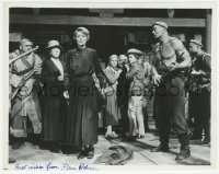 4p0568 FLORA ROBSON signed 8x10 REPRO still 1980s by Margaret Leighton & co-stars in Seven Women!