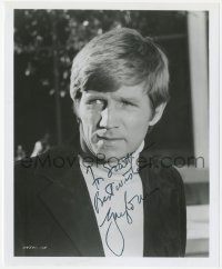 4p0364 GARY COLLINS signed TV 8x9.75 still 1972 head & shoulders portrait from Night Gallery!