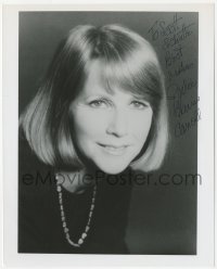 4p0586 JULIE HARRIS signed 8x10 REPRO still 1980s head & shoulders portrait later in her career!