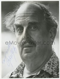 4p0417 ROBERT MORLEY signed 7.5x10.25 still 1969 great super close portrait from Some Girls Do!