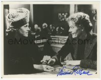 4p0430 VANESSA REDGRAVE signed TV 7x9 still R1980s close up with Jane Fonda in Julia!