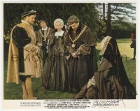 4p0321 WENDY HILLER signed color 8x10 still 1966 with York, Scofield & Shaw in A Man for All Seasons!