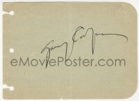 4p0253 GARY COOPER signed 5x6 album page 1930s it can be framed with a repro still!